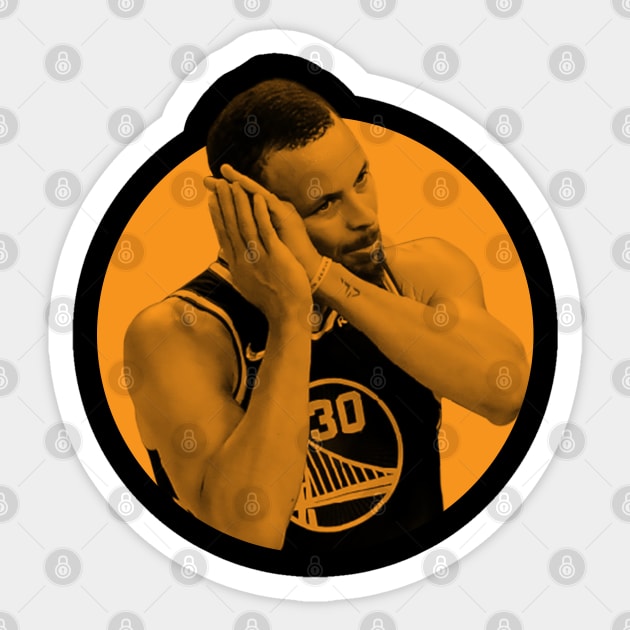 Steph Curry Night Night Sticker by bmbg trian